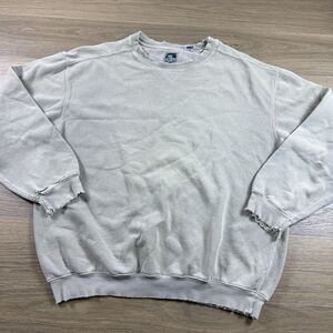 McIntosh Seymour Crewneck Sweatshirt XL Destroyed Destressed Oregon Soccer Rugby